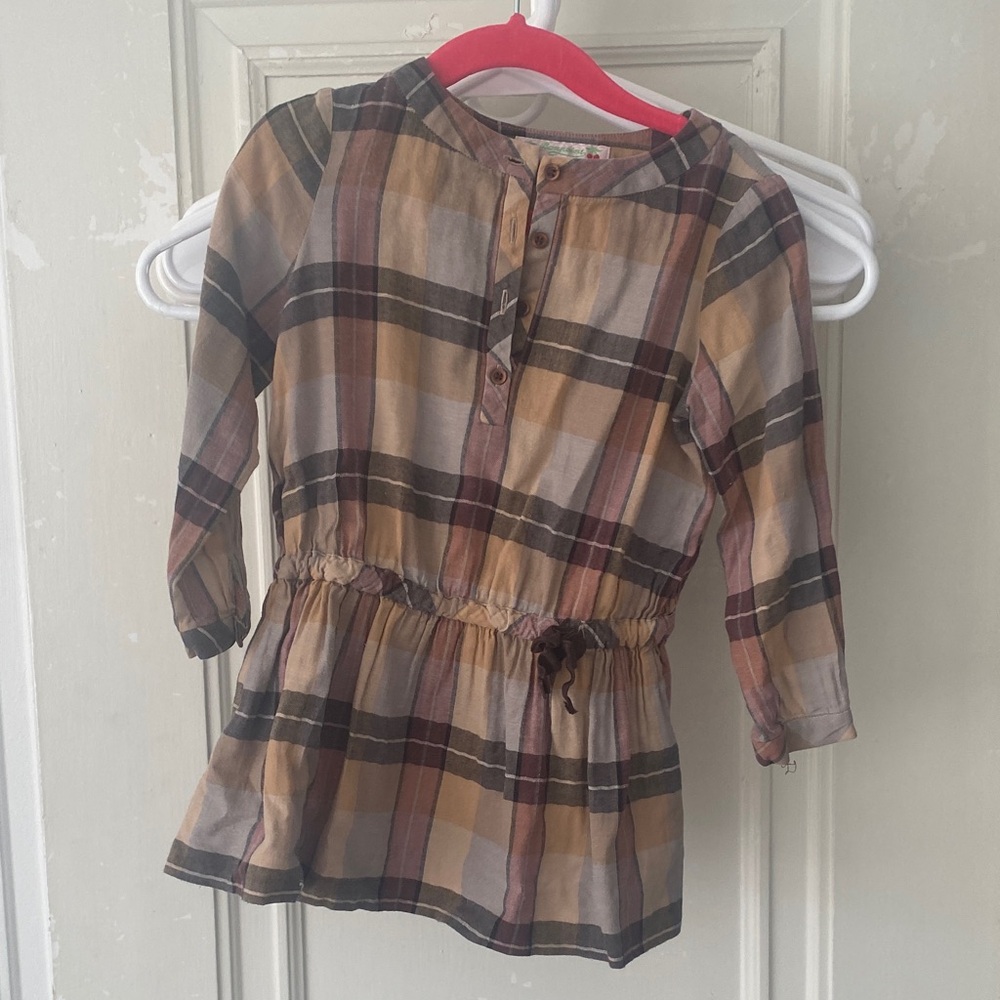 Bonpoint Plaid dress